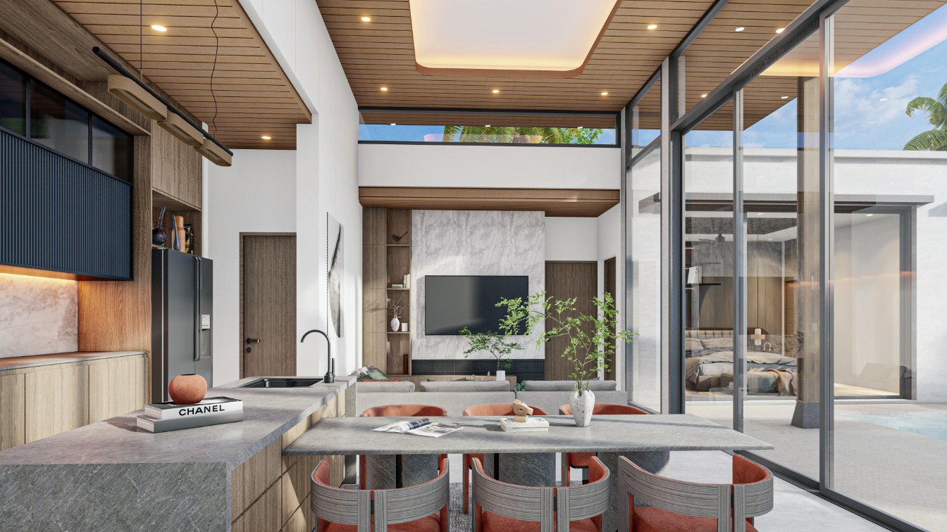 Mouana Residence Ko Kaeo — living room
